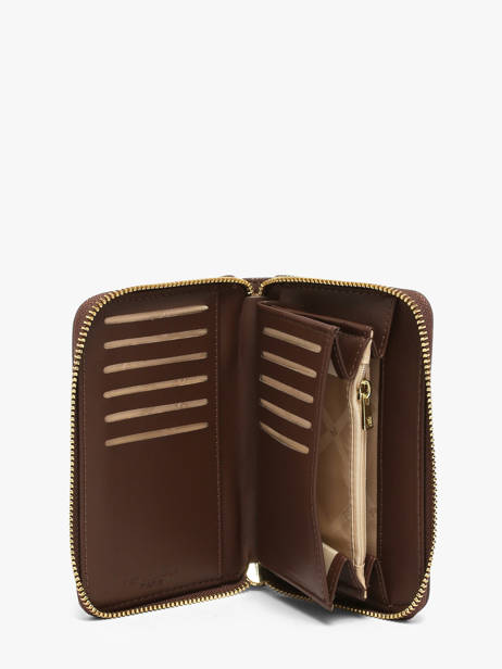 Portefeuille Jara Ted lapidus Bruin jara TLMQ1503 ander zicht 1